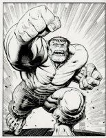 Published Super Detailed Hulk Pinup (2012) Comic Art